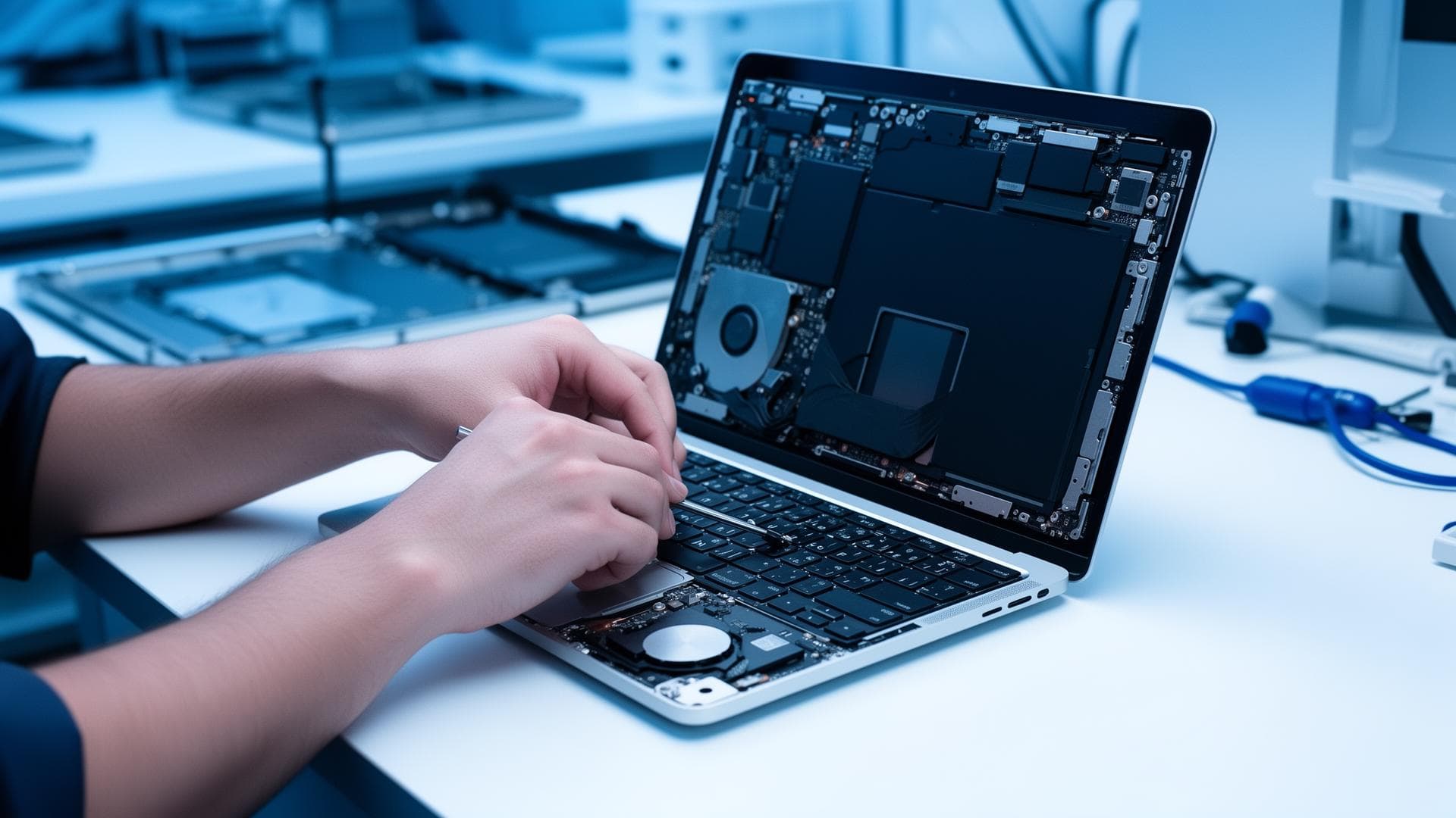 Mac repair lab